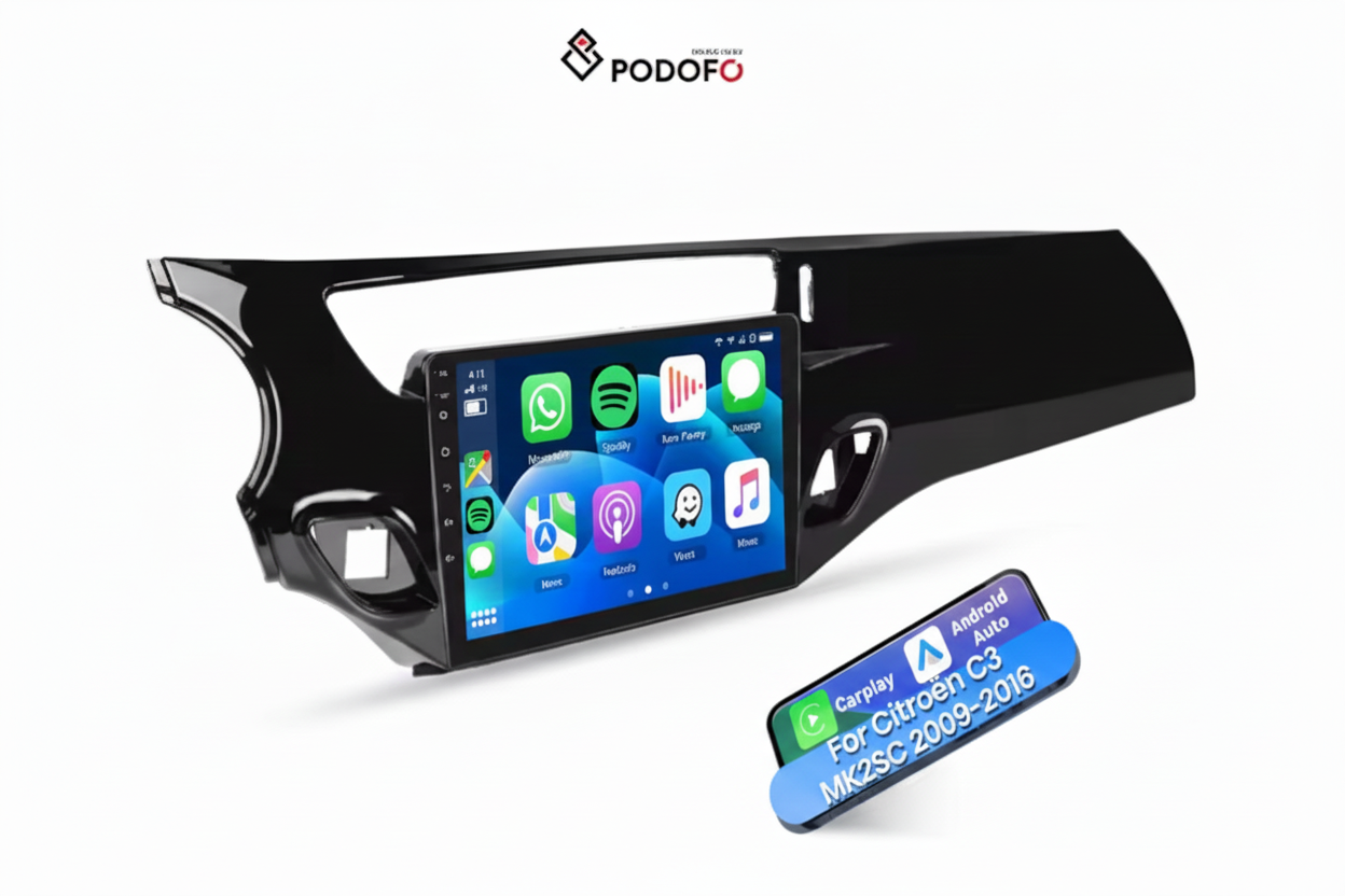 Autoradio CarPlay Citroën C3 (2009-2016) – Écran Tactile 9” Android | GPS, Bluetooth, Android Auto