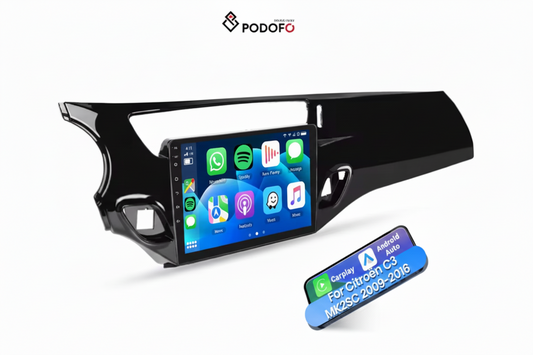 Autoradio CarPlay Citroën C3 (2009-2016) – Écran Tactile 9” Android | GPS, Bluetooth, Android Auto