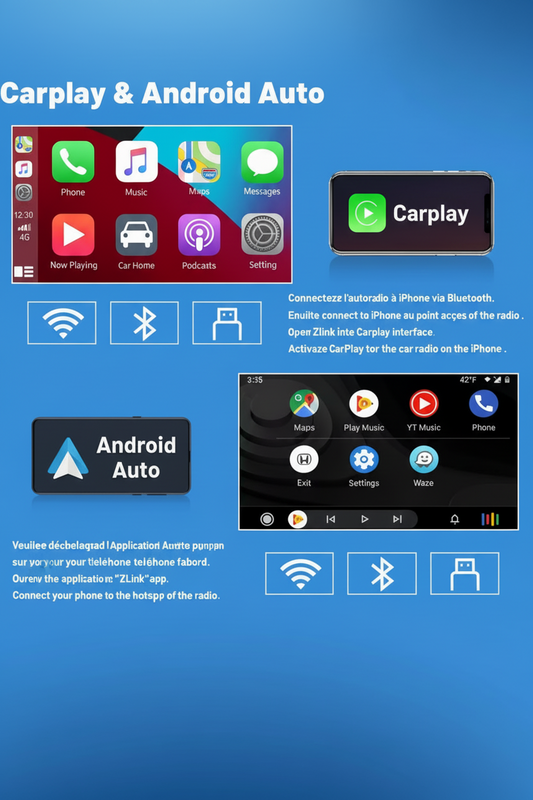 Autoradio CarPlay Citroën C3 (2009-2016) – Écran Tactile 9” Android | GPS, Bluetooth, Android Auto