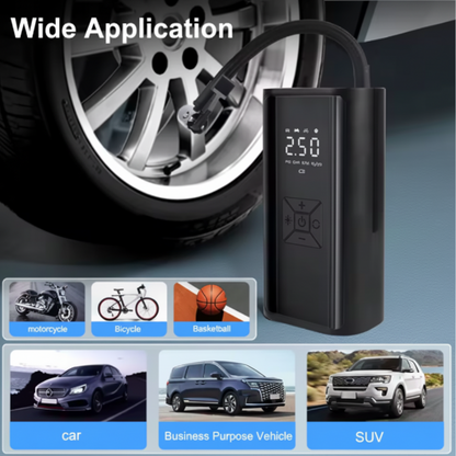 AirDrive™ Pro – Compresseur d’Air Intelligent Sans Fil 150 PSI