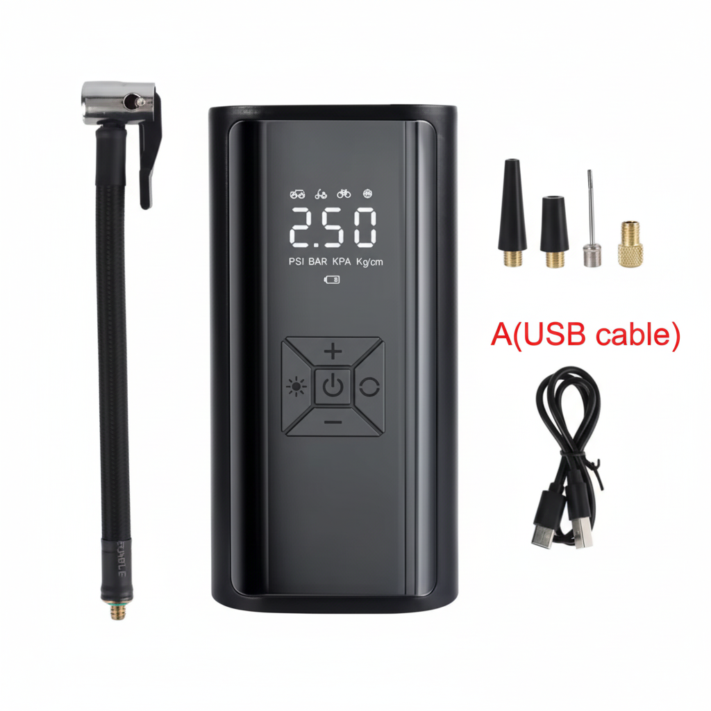 AirDrive™ Pro – Compresseur d’Air Intelligent Sans Fil 150 PSI