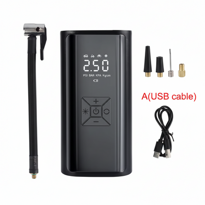 AirDrive™ Pro – Compresseur d’Air Intelligent Sans Fil 150 PSI