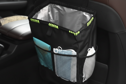 PTS Black Tear™ – Poubelle de Voiture Étanche Pliable Grande Capacité