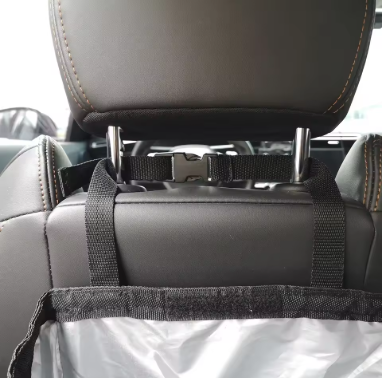 PTS Black Tear™ – Poubelle de Voiture Étanche Pliable Grande Capacité