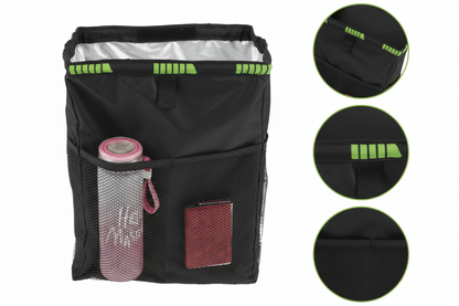 PTS Black Tear™ – Poubelle de Voiture Étanche Pliable Grande Capacité