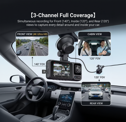 DriveGuard™ – Caméra de Sécurité Intelligente