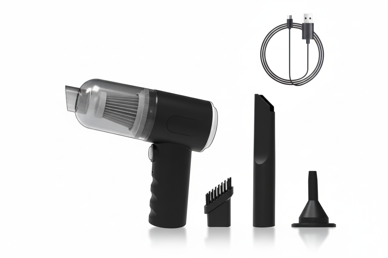 AutoVac™ – Aspirateur de Voiture Sans Fil Haute Puissance